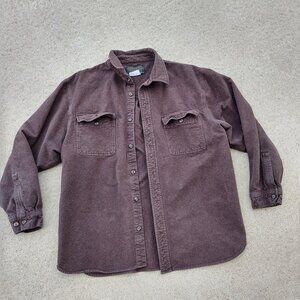 FIELD AND STREAM 1871 MEN'S HEAVY BUTTON UP FLANNEL LONG SLEEVED SHIRT